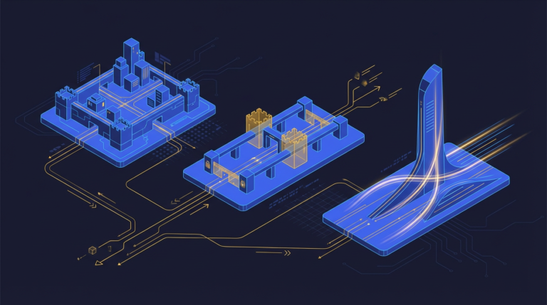 Comparison of the best blockchain for tokenization featuring Ethereum Polymesh and Solana logos
