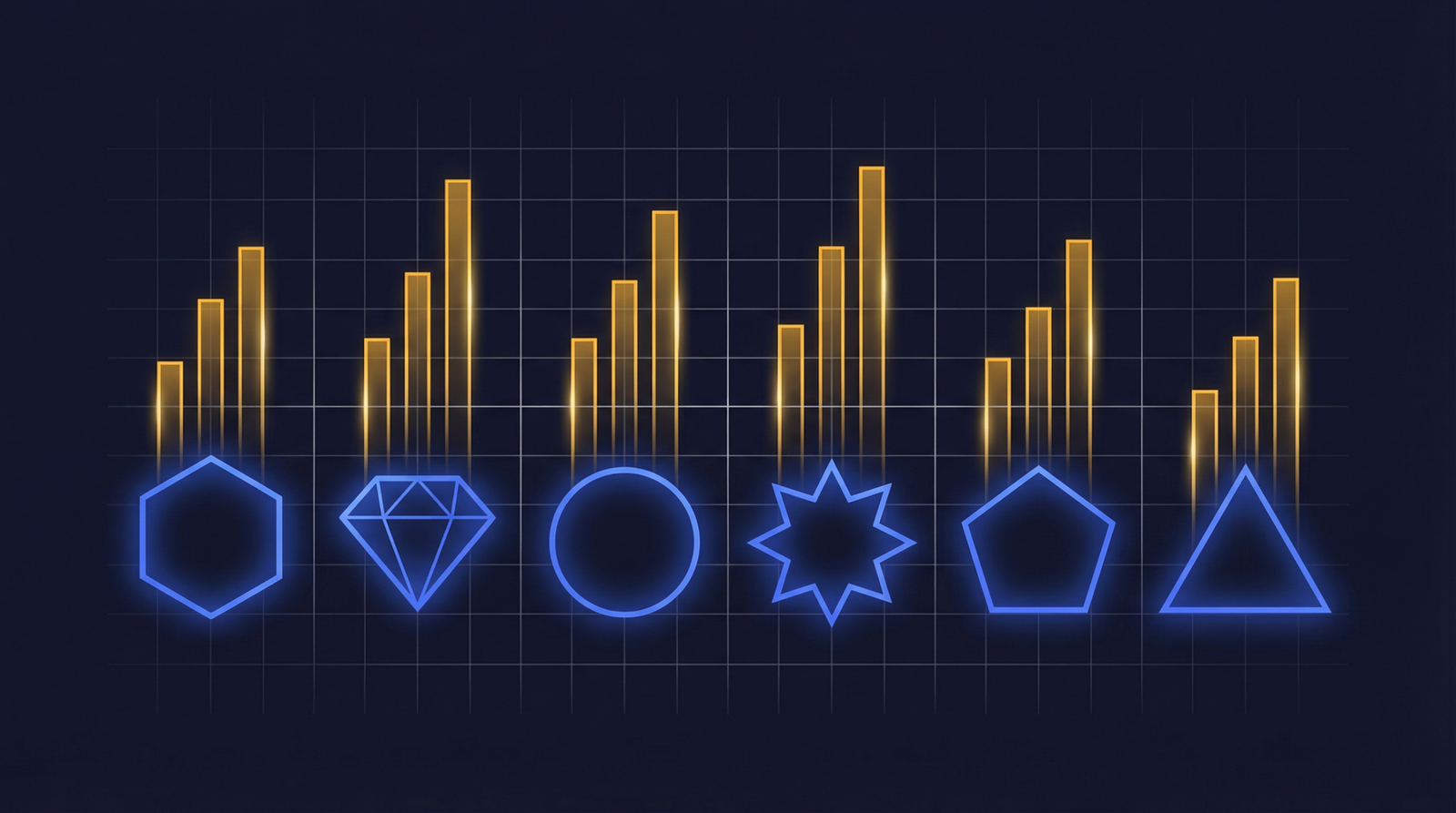 A visual blockchain comparison for tokenization showing Ethereum, Polygon, Avalanche, Stellar, Polymesh, and Solana networks.
