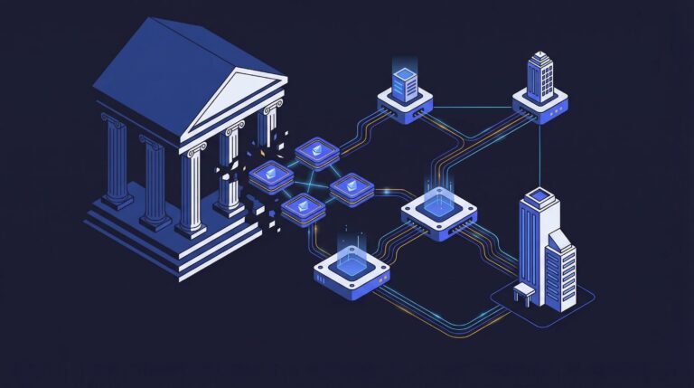 Data chart showing fund tokenization institutional growth and blockchain asset management trends