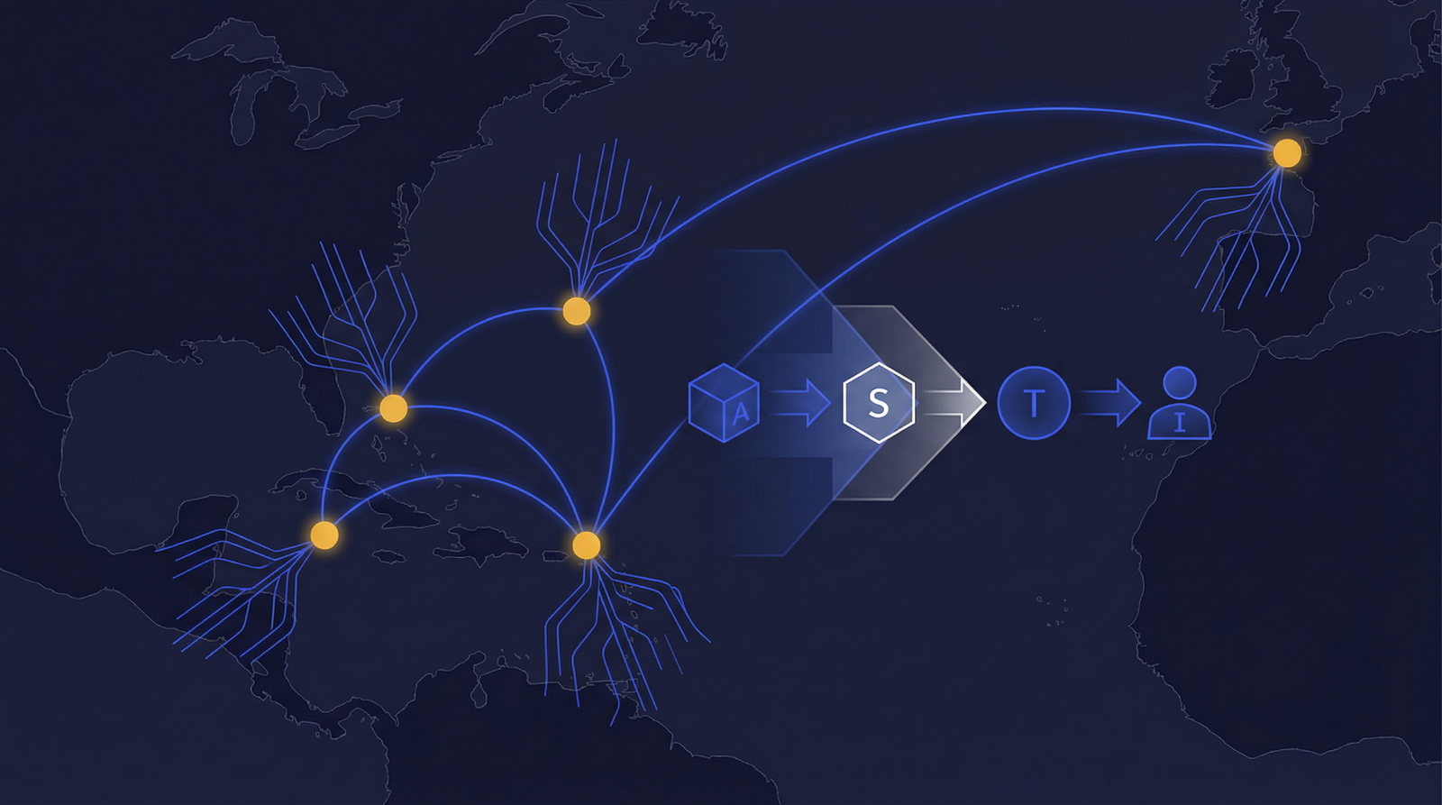 Map highlighting offshore tokenization jurisdiction comparison including Cayman Islands, BVI, and Bermuda.
