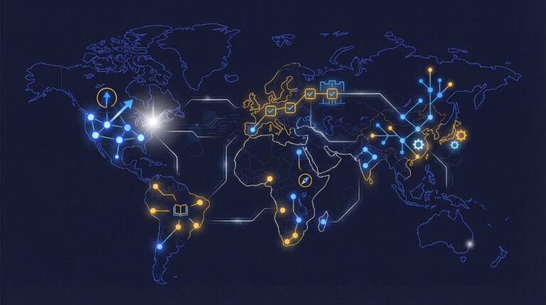 Global map highlighting tokenization regulation roundup Q2 2026 compliance updates and legal frameworks