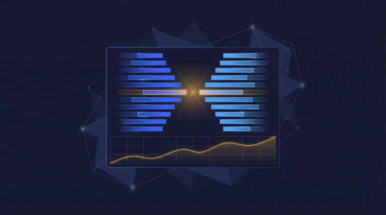 Digital dashboard showing secondary trading security tokens market data and liquidity metrics