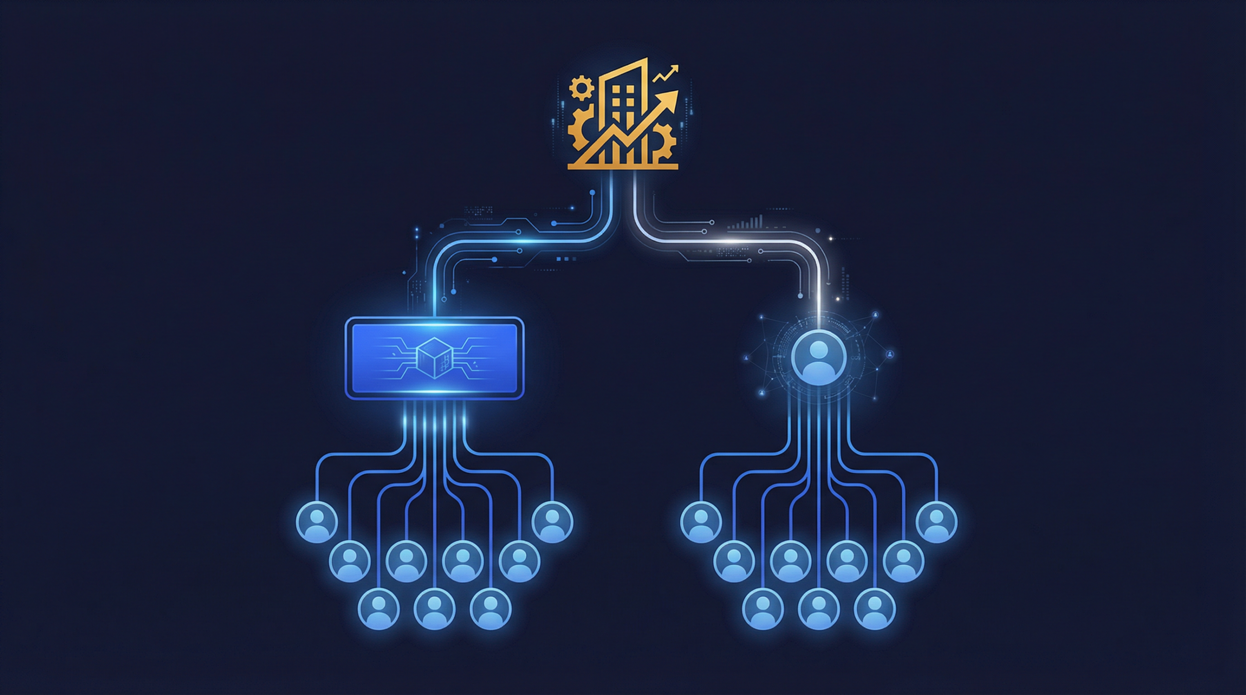 Diagram comparing SPV vs direct tokenization legal structures for startup equity offerings and cap table management.