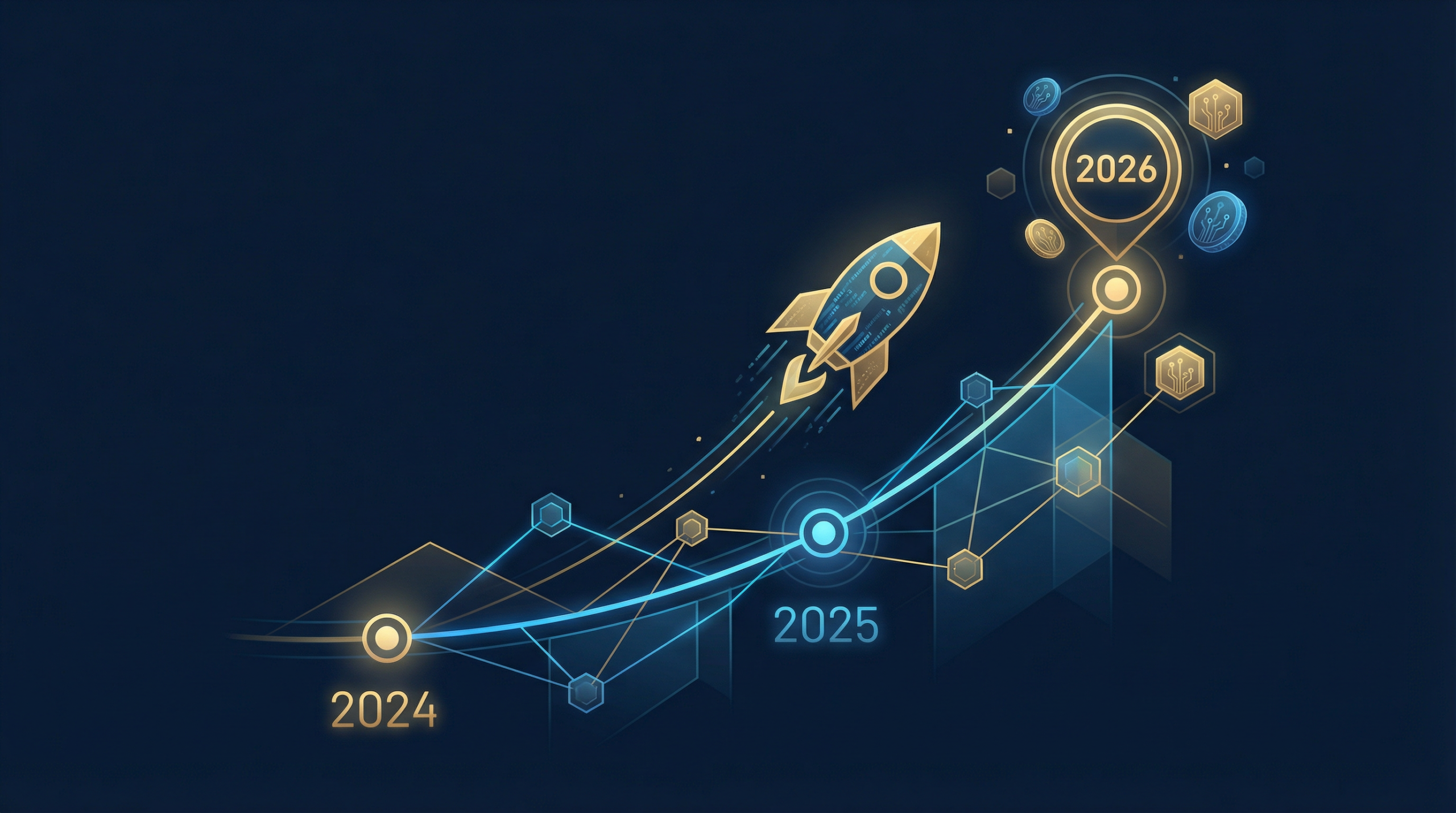 Data chart showing the growth of startup equity tokenization 2026 review and market share