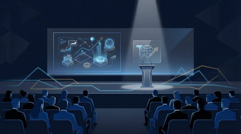 Panelists discuss institutional asset tokenization trends during a keynote presentation at Token2049 2026 analysis