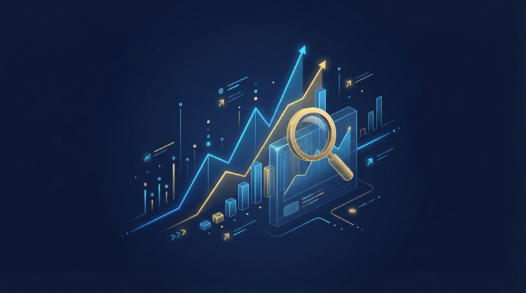Financial data dashboard showing tokenization adoption metrics growth data and institutional AUM charts.