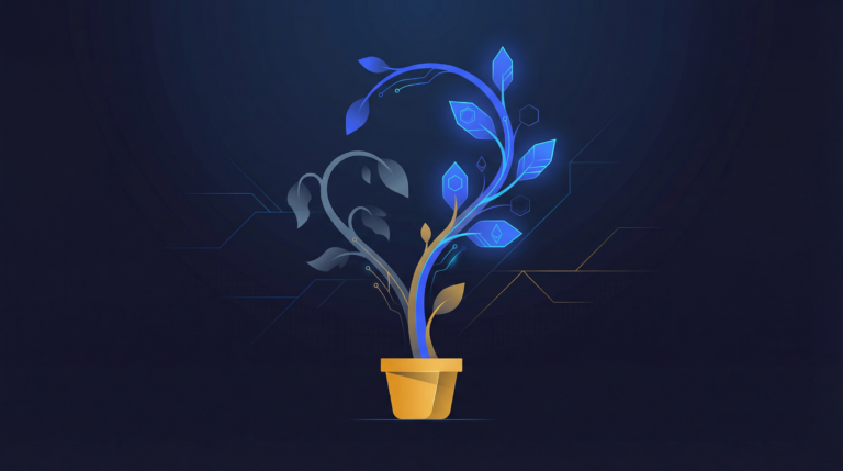 Early stage founder analyzing financial charts to tokenize pre-revenue startup equity