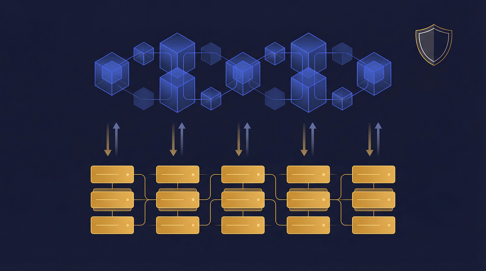 Digital transfer agent tokenization infrastructure connecting blockchain ledgers to SEC compliance databases.