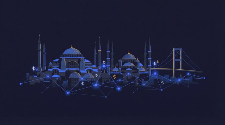 Financial district in Istanbul representing Turkey CMB tokenization regulation and digital asset markets