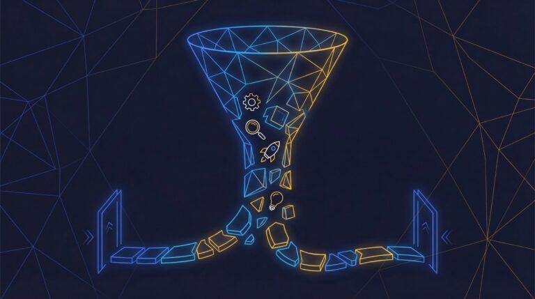 Digital tokens representing venture capital fund shares on a financial chart illustrating secondary market liquidity