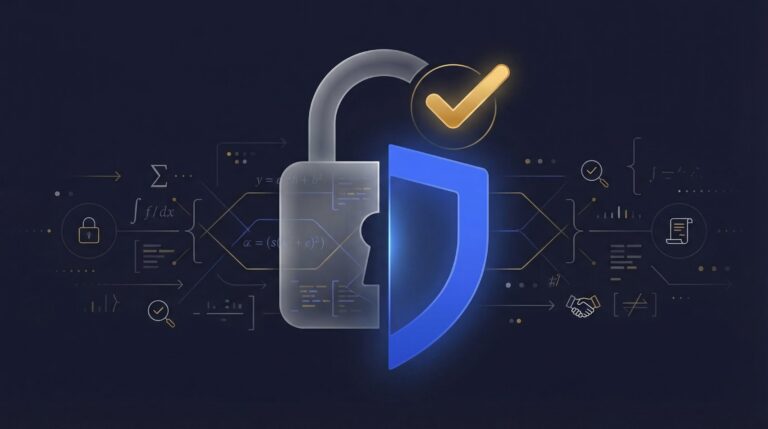 Abstract cryptographic locks representing zero-knowledge proofs tokenization privacy for digital securities